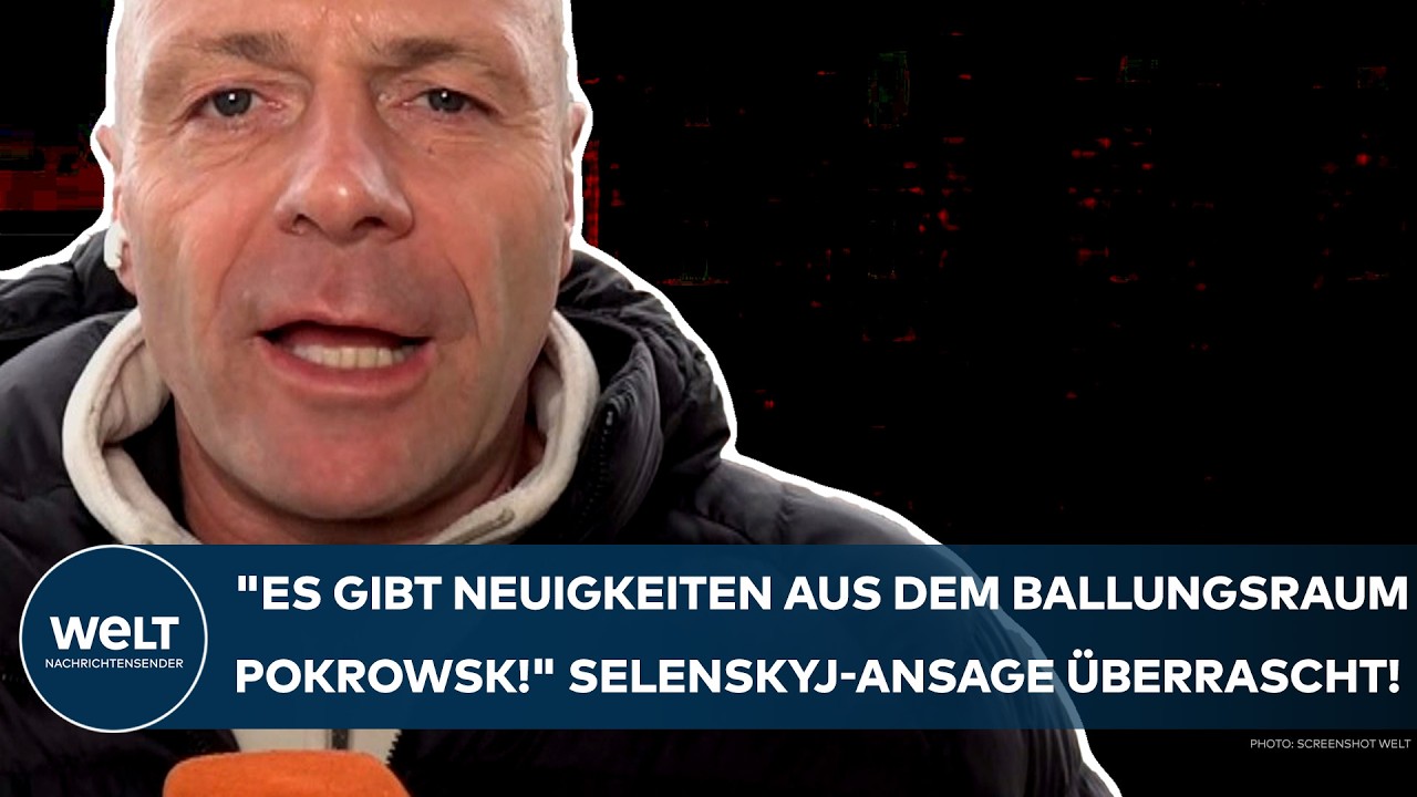 PUTINS KRIEG: "Es gibt Neuigkeiten aus dem Ballungsraum Pokrowsk!" Selenskyj-Ansage überrascht!