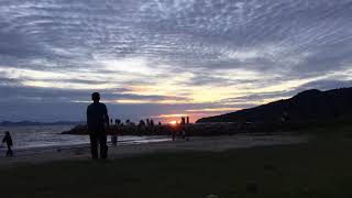 preview picture of video 'Sunset di pantai Bosur Tapanuli Tengah #enjoywithadit #exploresumut #sunset #travel #penikmatsenja'