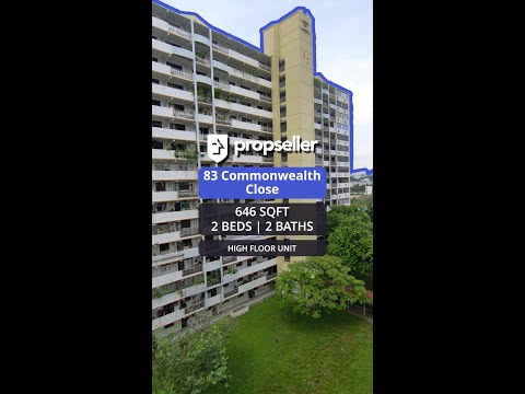83 Commonwealth Close, 83 Commonwealth Close, 2 Bedrooms, 646 sqft, HDB Flat For Sale, by Florence Ho, 500148630 - PropertyGuru.com.sg
