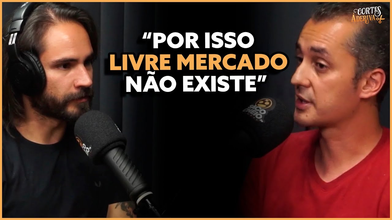 Marxista explica porque o LIVRE MERCADO é uma ILUSÃO! | À Deriva Podcast