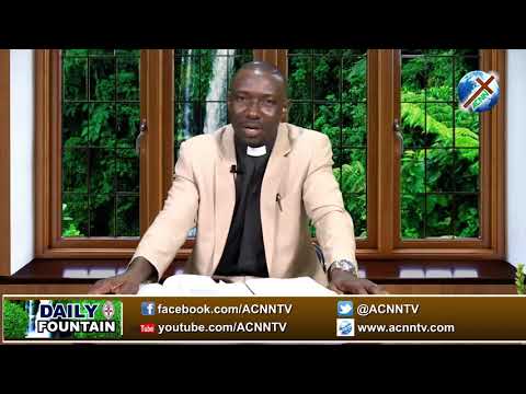 DAILY FOUNTAIN OF MAY 17, 2018 - REV'D DANIEL OZOVEHE