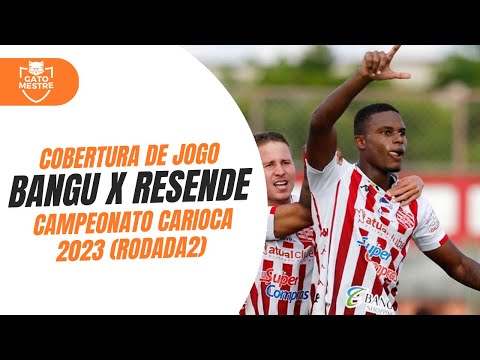 Cobertura de Jogo: Bangu 1 x 0 Resende - Campeonato Carioca 2023 (Rodada 2)