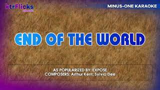 Exposé - END OF THE WORLD | Minus-One Karaoke | ktrFlicks Channel