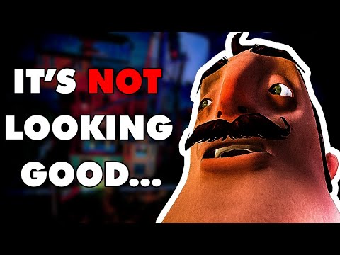 NOW IT'S REALLY GOING DOWNHILL... | Hello Neighbor Alpha 3