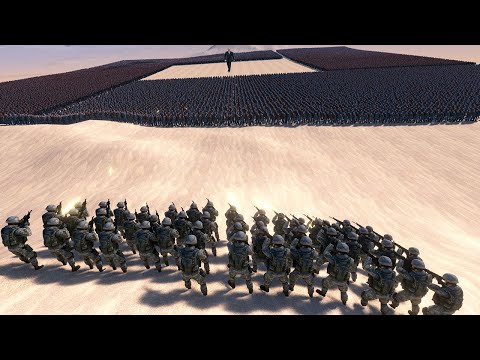 Can Modern Soldiers Rescue Putin from 70.000 Zombies - Ultimate Epic Battle Simulator