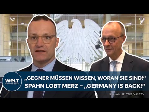 JENS SPAHN: "Wir schaffen, woran die Ampel gescheitert ist" - Loblied auf Friedrich Merz