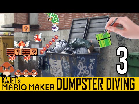 Kajet's Mario Maker Dumpster Diving Stream (Part 3)