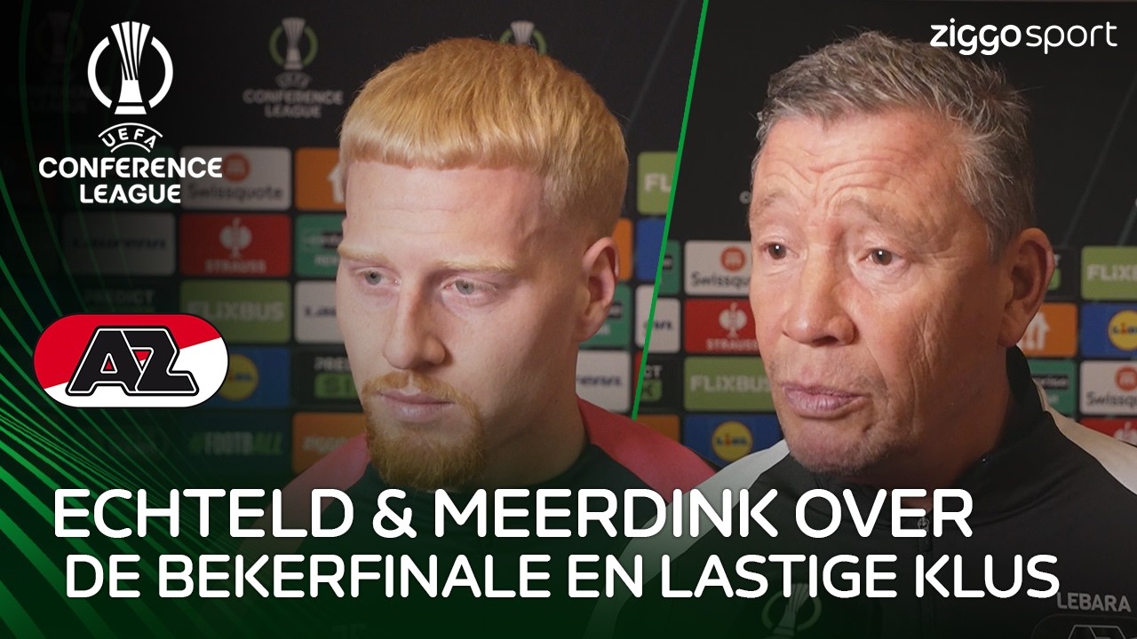 Echteld: “Als we binnen 20 minuten scoren, maken we echt kans.” 🤩 | Interview Echteld en Meerdink