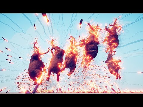 8x GOD FIREWORK ARCHER vs TACTICAL FREE GUY | TABS Totally Accurate Battle Simulator