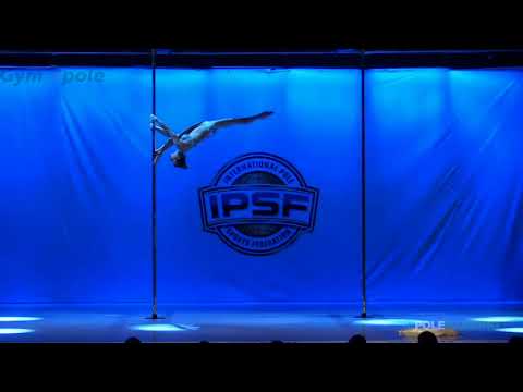 Yvonne Haug-WM Pole Artistic 2018 im Spanien