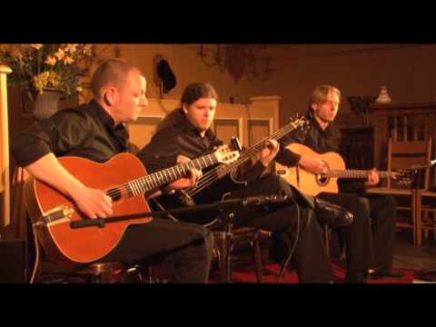 Triple Trouble Trio playing "A Csitari Hegyek Alatt"