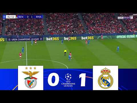 SL Benfica contre Real Madrid [0-1] | Ligue des Champions 2025/26 | Résumé de Match !