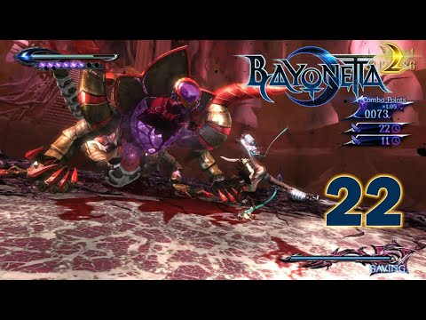 Bayonetta 2 Playthrough Pt 22   Chapter XI Inferno and Its Ruler Alraune Boss HANDBRAKE
