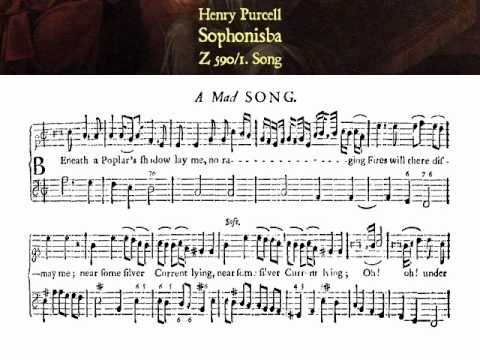 Purcell: Z 590/1. Beneath the poplar's shadow (Sophonisba) - Nelson (Hogwood)