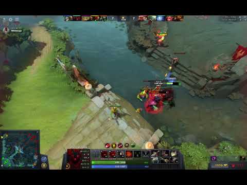 Chaos Knight get OUTPLAYED by Shadow Fiend mid - 7.18