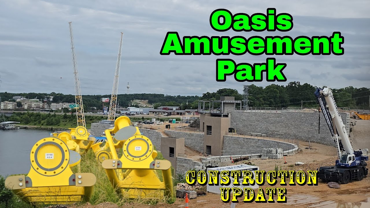 Oasis Amusement Park Takes Shape: Construction Progress Report 6.5.25