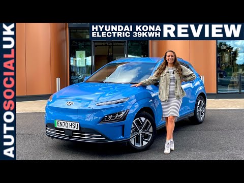2021 Hyundai KONA electric 39Kwh review - Should you buy the smaller battery car? UK 4K