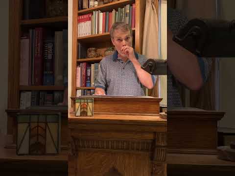 The Second Quarter  -  1 Samuel 17:12-30  -  V Scott Sharp  -  7-16-2023