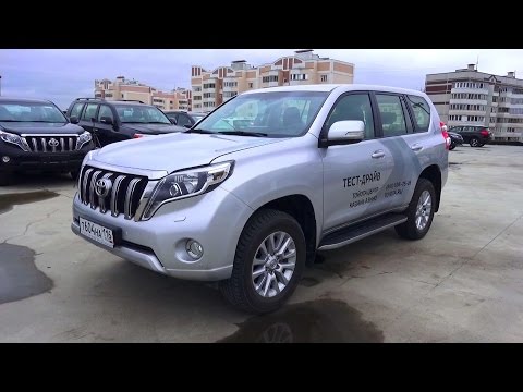 2015 Toyota Land Cruiser Prado. Start Up, Engine, and In Depth Tour.