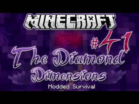 "THE MINOSHROOM" | Diamond Dimensions Modded Survival #41 | Minecraft