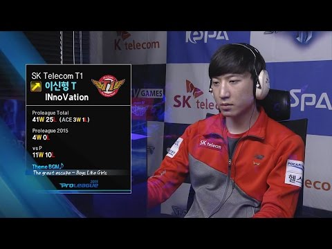 [SPL2015] Hurricane(Samsung) vs INnoVation(SKT) Set1 Deadwing -EsportsTV, Starcraft 2