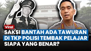 JANGGAL! Saksi Malah Bantah Ada Tawuran di TKP Polisi Tembak Pelajar di Semarang, Siapa yang Benar?