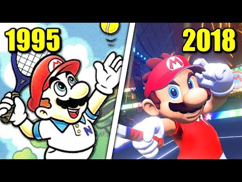 Evolution of Mario Tennis Games (1995 - 2025)
