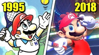 Evolution of Mario Tennis Games (1995 - 2025)