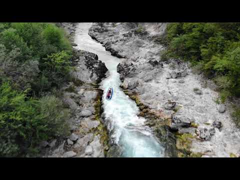 Neretva - wild water canoeing - 4K