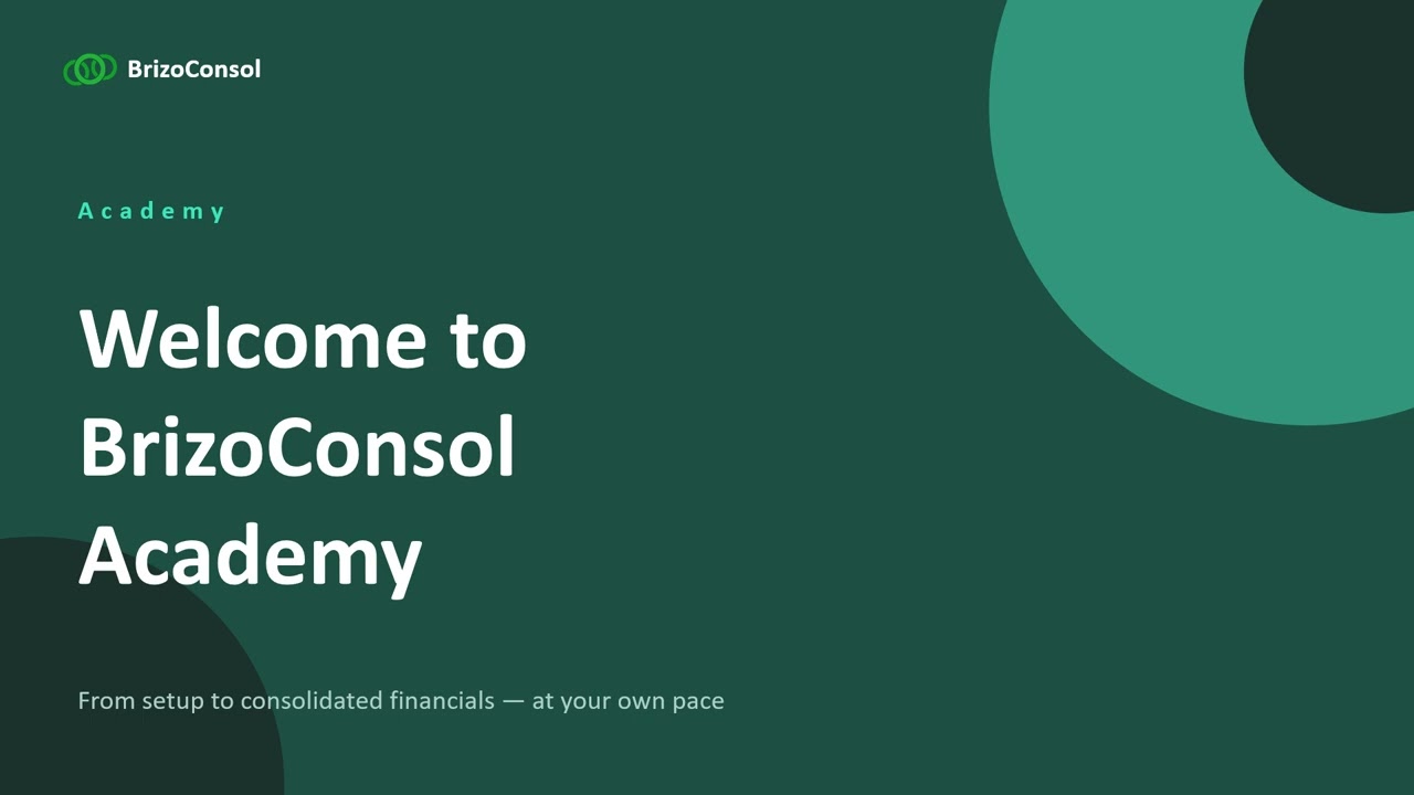 Welcome to BrizoConsol Academy