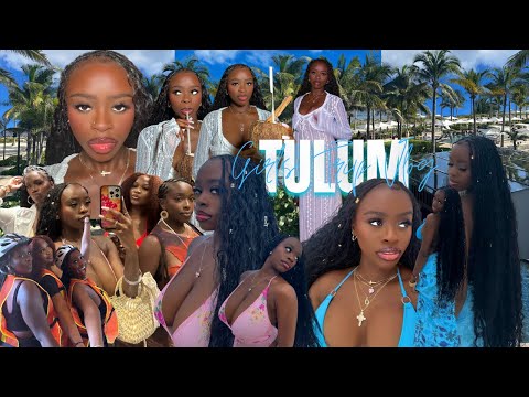 Girl’s Trip Travel Vlog | Hilton Tulum Riviera Maya All Inclusive Resort in December | Ore Otun