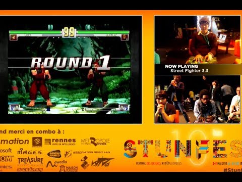 Team Justin vs Team Japan - 3s Winners Final STUNFEST 2014