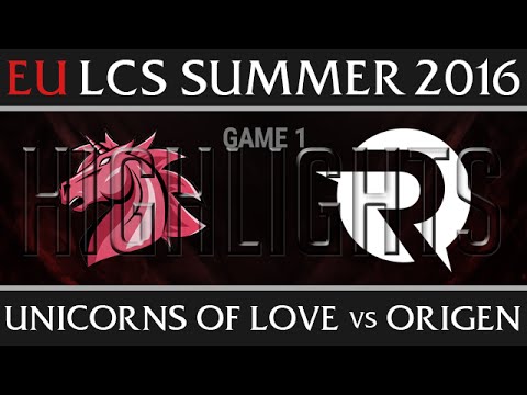 UOL vs Origen Game 1 Highlights - EU LCS Week 1 Summer 2016 - UOL vs OG G1