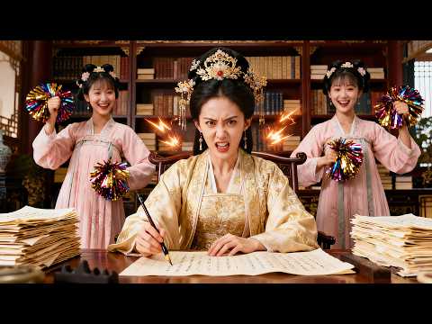 Office Worker Transmigrates as Empress Dowager, Only Wants to Lounge Around.#drama #chinesedrama