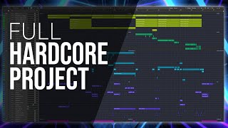 When A Hardstyle Producer Makes Hardcore! (Project Available!)