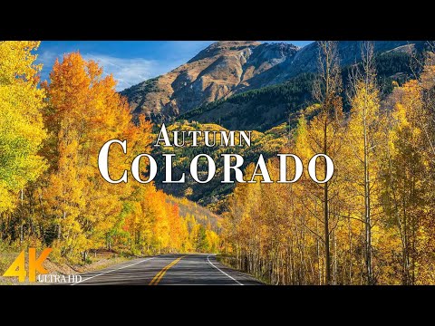 Autumn Colorado 4K Ultra HD • Enchanting Autumn Colorado, Scenic Relaxation Film with Calming Music.