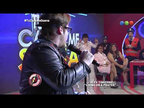 Alex Tinkerbell canta Living on a Prayer en Tu Cana Me Suena - Peligro Sin Codificar 2015