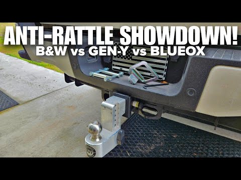 Anti-Rattle Hitch Immobilizer Showdown! B&W vs GENY vs BlueOx