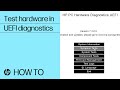 Test Your HP Computer Hardware Using HP PC Hardware Diagnostics UEFI HP Computers HP Support