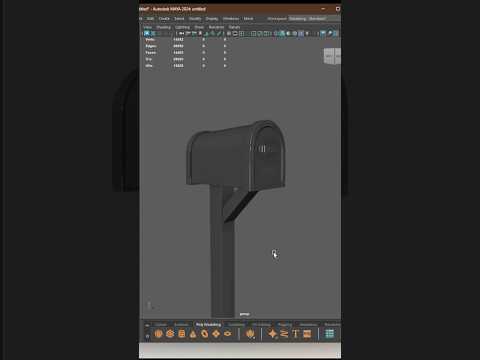 Shorts Rendering 3D Models using Arnold Physical Sky in Maya 2022
