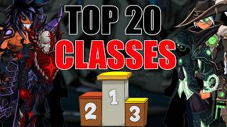 AQW Top 20 Classes 2026 | (Player Voted) Favourite Community Classes