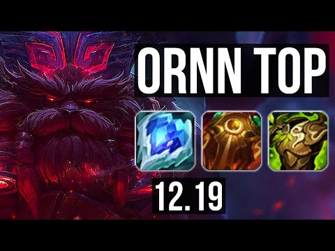 ORNN vs MAOKAI (TOP) | 6/1/16, 2.2M mastery, 700+ games, Dominating | KR Master | 12.19