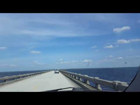 Driving to the beach,Columbia North Carolina.