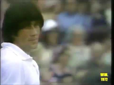 ilie nastase best shots vs stan smith wimbledon 1972 final