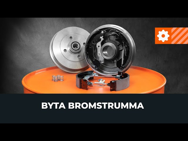 Se en videoguide om Bromstrumma byta i AUDI V8