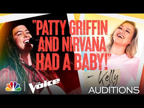 Laid-Back Savanna Woods Sings The Cranberries' "Zombie" - The Voice Blind Auditions 2021