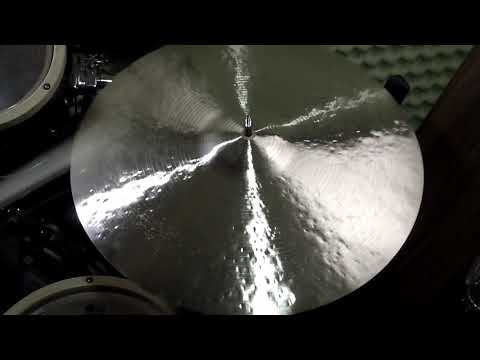 22 Rustico IOS Ride, 2275g - Handcrafted cymbals by Craig Lauritsen