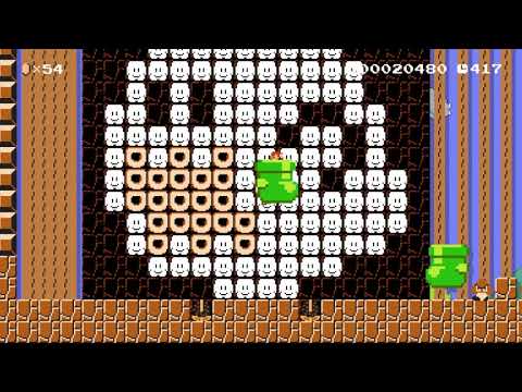 Mario 8-bit ⚡️ by Nasetto BG ⚡️ SUPER MARIO MAKER Raw GAMEPLAY