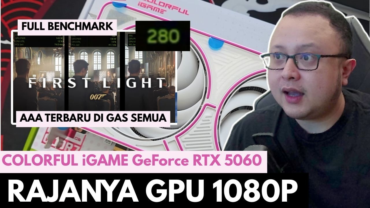 INI DIA GPU TERBAIK BUAT MAIN DI RESOLUSI 1080P ! - COLORFUL iGAME GeForce RTX 5060