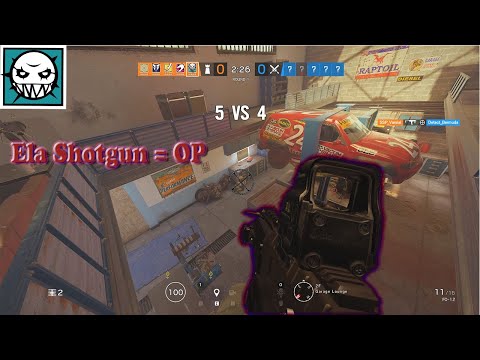 Ela's shotgun got "nerfed" - Rainbow Six Siege Clip Montage